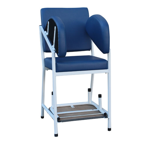 Blood Collection Chair - Leg & Arms folded in